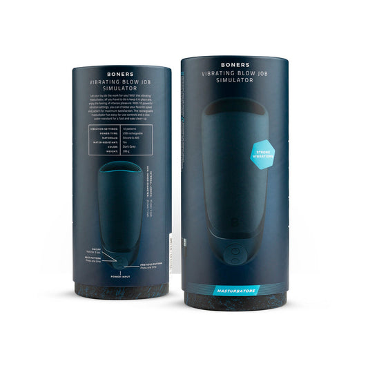 BONERS VIBRATING BLOWJOB MASTURBATOR