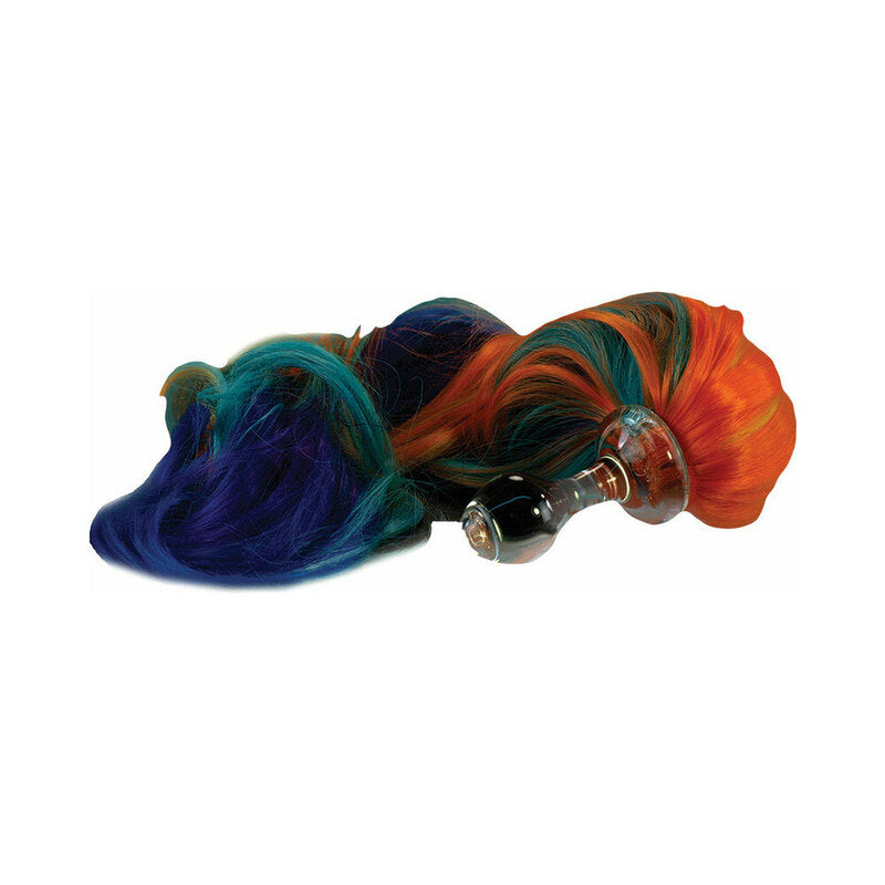CRYSTAL DELIGHTS - MINX PONY TAIL PLUG RAINBOW