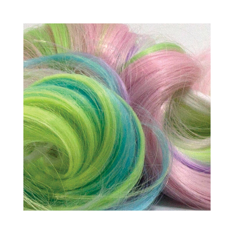 CRYSTAL DELIGHTS MINX PONY TAIL PLUG PASTEL RAINBOW