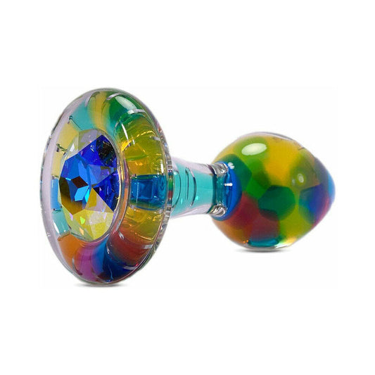 CRYSTAL DELIGHTS FUNFETTI PLUG WITH GEM AURORA BOREALIS