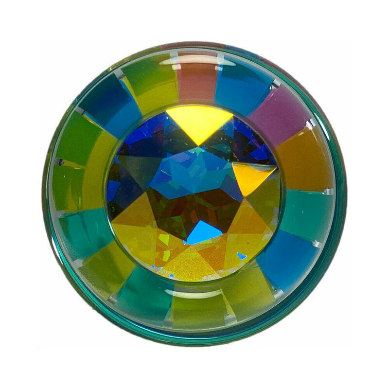 CRYSTAL DELIGHTS FUNFETTI PLUG WITH GEM AURORA BOREALIS