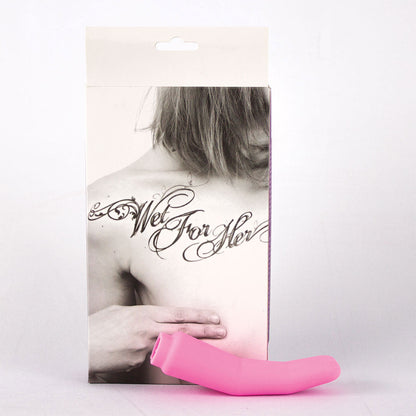 WET FOR HER TWO FINGERS EXTENDER PINK