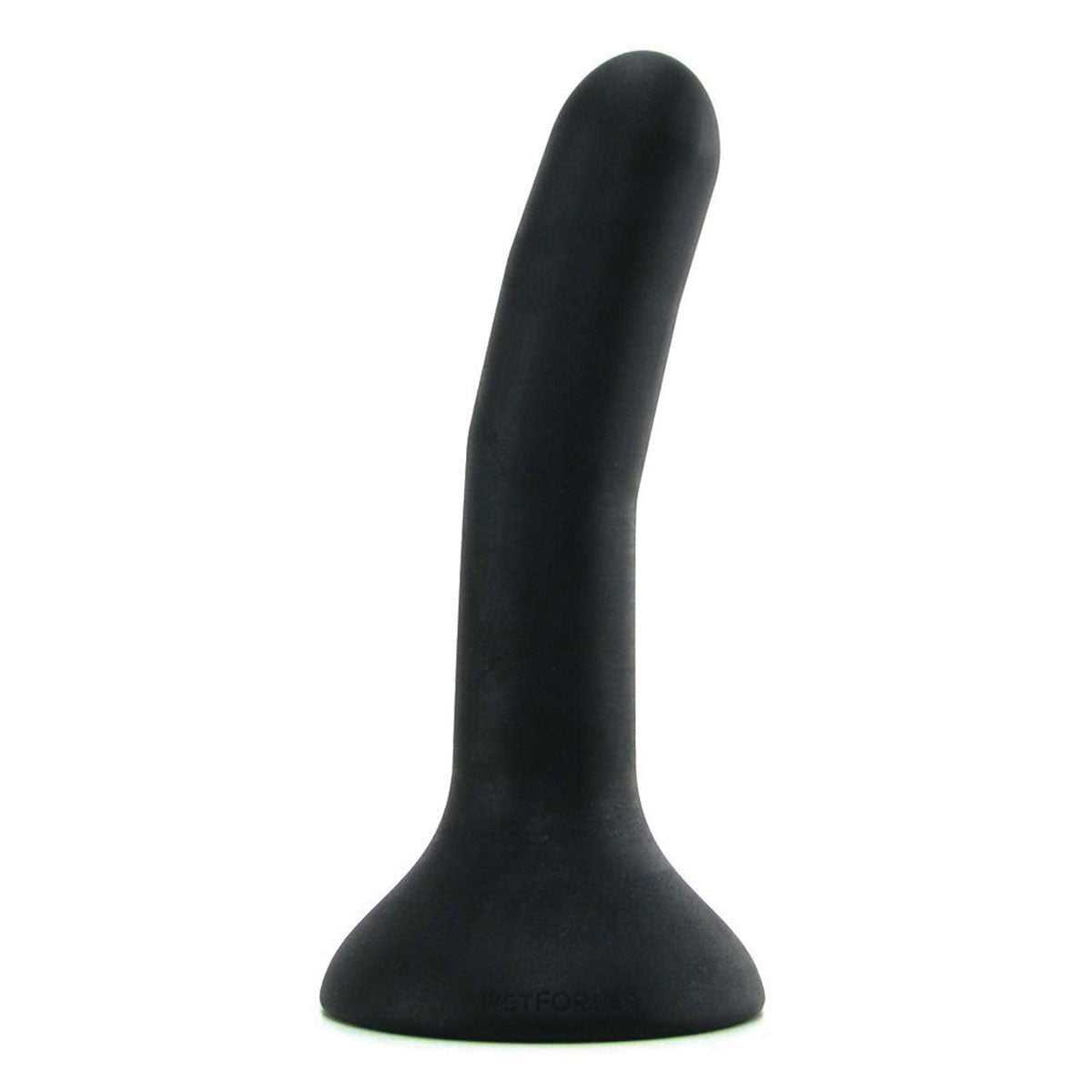 WET FOR HER FIVE SMALL 5.1 IN. DILDO BLACK