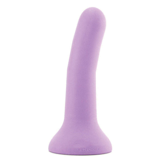 WET FOR HER FIVE LARGE 5.5 IN. DILDO PURPLE