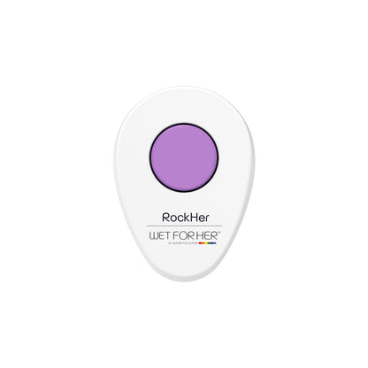 WET FOR HER ROCKHER SCISSORING VIBRATOR WITH REMOTE CONTROL PURPLE