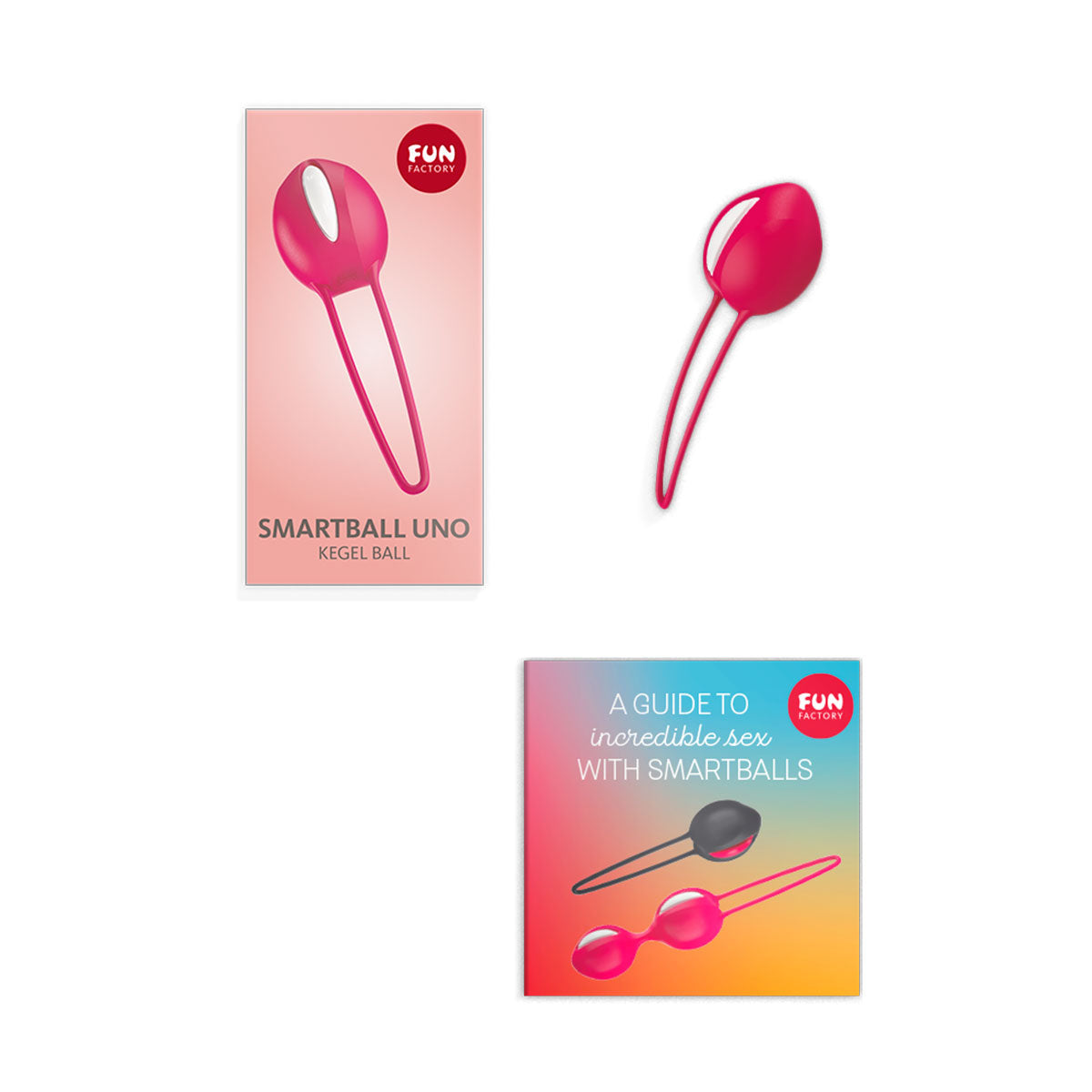 FUN FACTORY SMARTBALL UNO KEGEL BALL INDIA RED