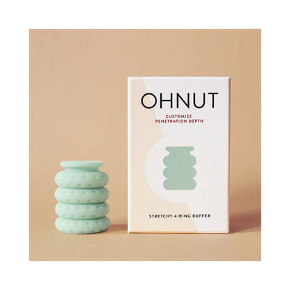 OHNUT - DEPTH-LIMITING RINGS 4-PACK JADE
