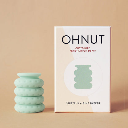 OHNUT DEPTH-LIMITING RINGS 4-PACK JADE