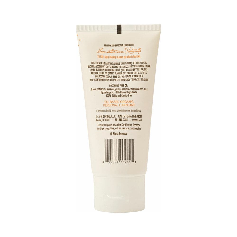 COCONU - OIL-BASED ORGANIC PERSONAL LUBRICANT 3 OZ.