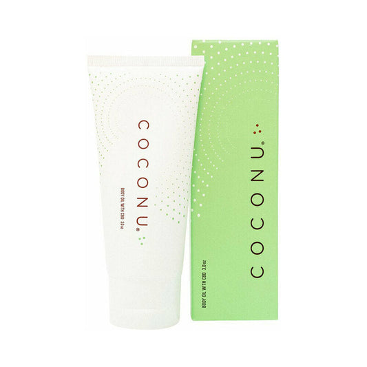 COCONU - HEMP INFUSED BODY OIL 3 OZ.