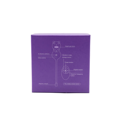 EMOJIBATOR KITTY CAT KEGEL BALL VIBRATOR