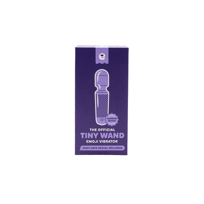EMOJIBATOR - TINY WAND EMOJI VIBRATOR LAVENDER
