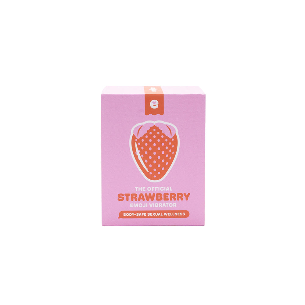 EMOJIBATOR - STRAWBERRY EMOJI VIBRATOR