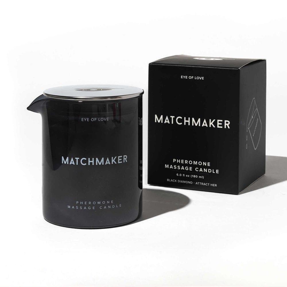 EYE OF LOVE - MATCHMAKER BLACK DIAMOND ATTRACT HER MASSAGE CANDLE
