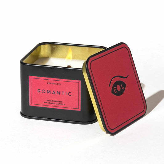 EYE OF LOVE - ROMANTIC ATTRACT HER PHEROMONE MASSAGE CANDLE