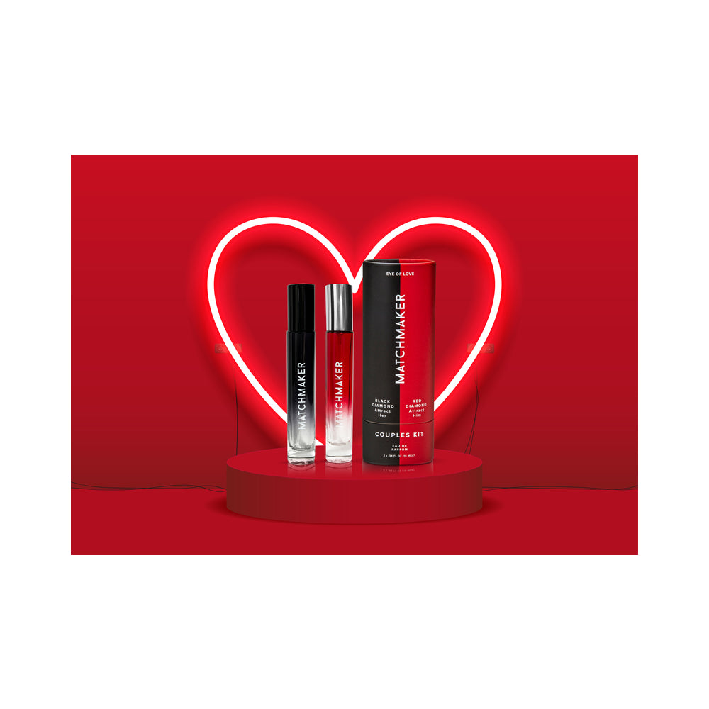 EYE OF LOVE - MATCHMAKER PHEROMONE 2PC SET COUPLES KIT ATTRACT HER & HIM 20 ML