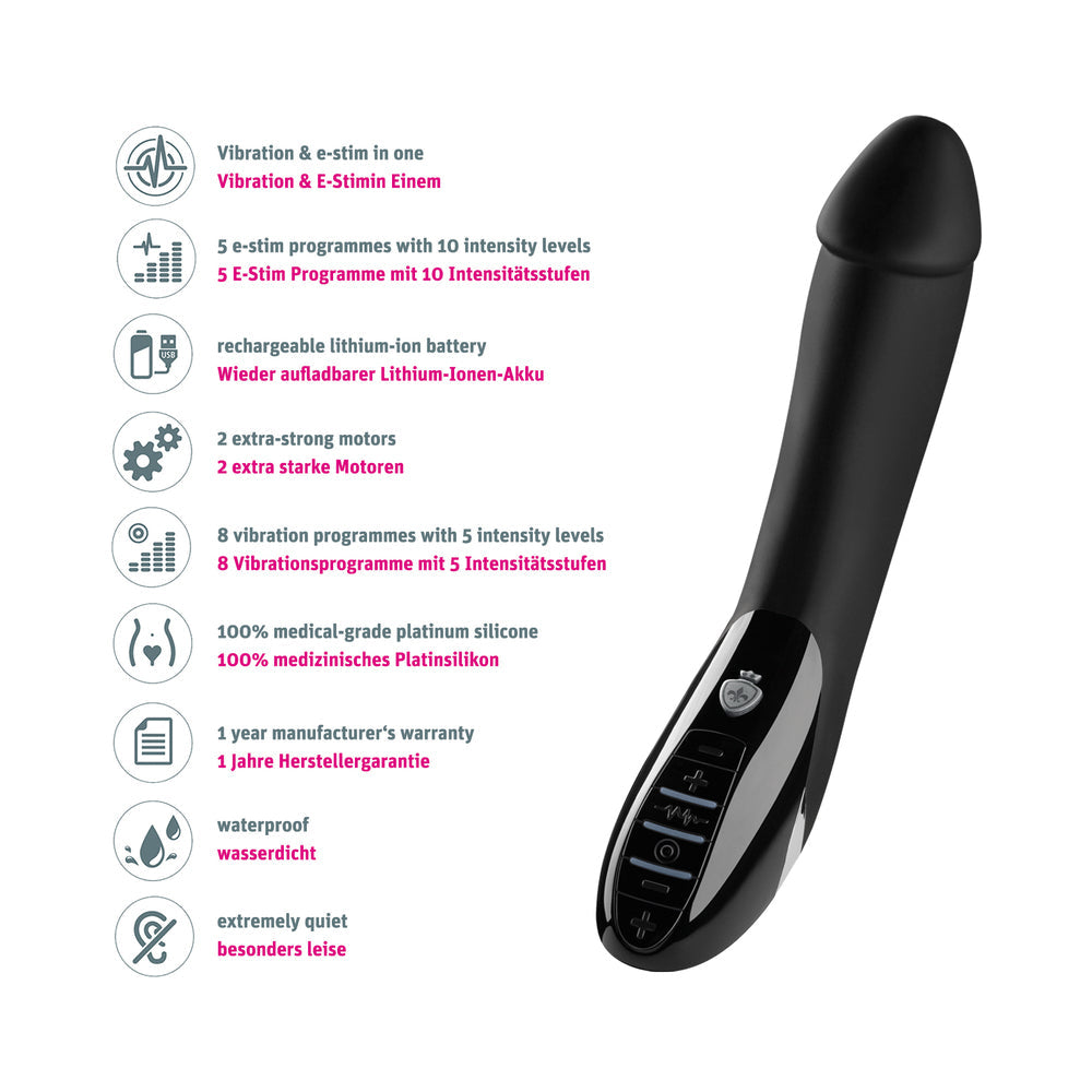MYSTIM TICKLING TRUMAN E-STIM VIBRATOR