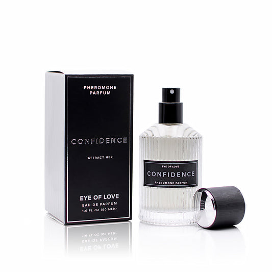 EYE OF LOVE CONFIDENCE ATTRACT HER PHEROMONE PARFUM 1.67 OZ.