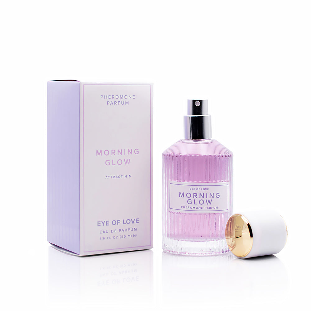 EYE OF LOVE MORNING GLOW ATTRACT HIM PHEROMONE PARFUM 1.67 OZ.