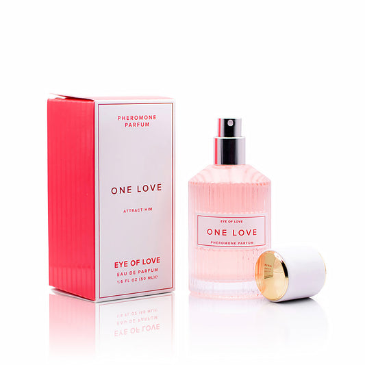 EYE OF LOVE ONE LOVE ATTRACT HIM PHEROMONE PARFUM 1.67 OZ.