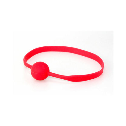 QUICKIE BALL GAG MEDIUM RED