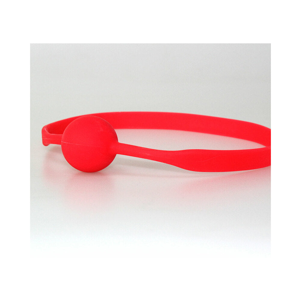 QUICKIE BALL GAG MEDIUM RED