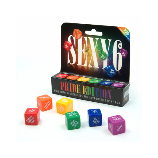 CREATIVE CONCEPTIONS - SEXY 6 PRIDE EDITION DICE GAME