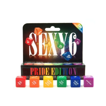 SEXY 6 PRIDE EDITION DICE GAME