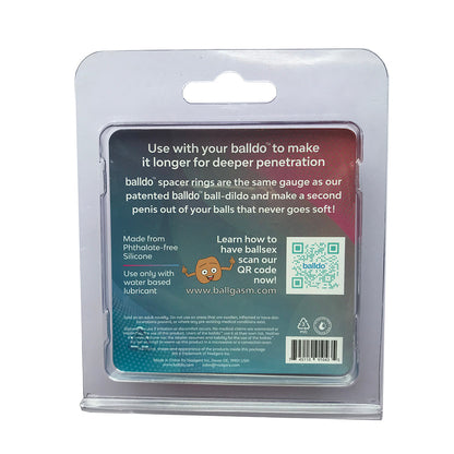 BALLDO SINGLE SPACER RING STEEL GREY