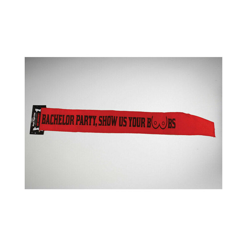 JC PRODUCTION DESIGN - BACHELOR PARTY SHOW BOOBS SASH