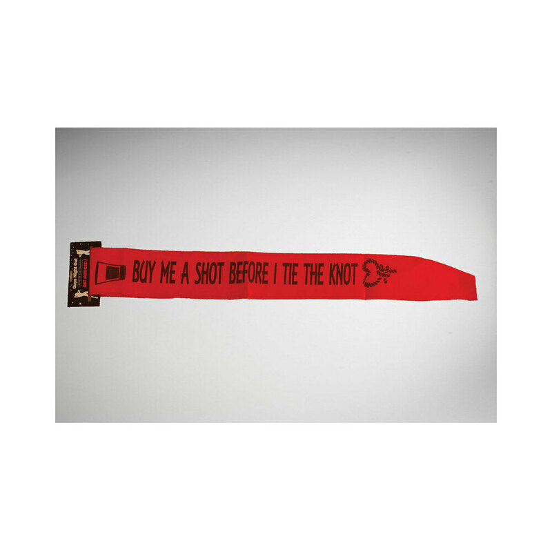 JC PRODUCTION DESIGN - BUY ME A SHOT TIE KNOT SASH