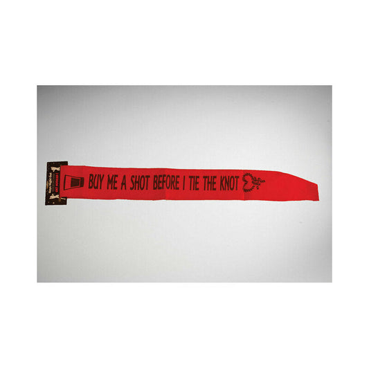 JC PRODUCTION DESIGN - BUY ME A SHOT TIE KNOT SASH