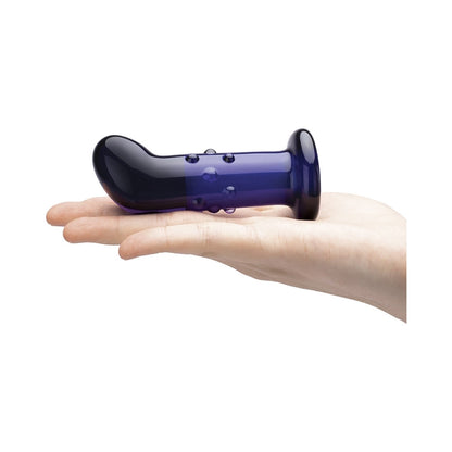 ELECTRIC EEL - GLAS 3.5 IN. RECHARGEABLE REMOTE-CONTROLLED VIBRATING BUTT PLUG