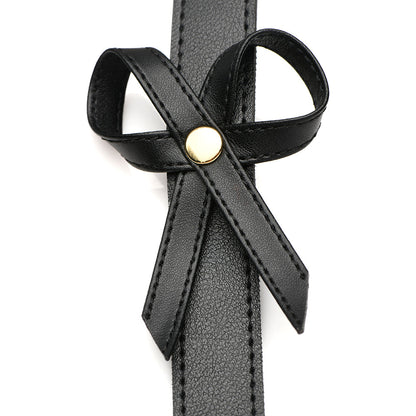 STRICT BONDAGE HARNESS WITH BOWS BLACK XL-2XL
