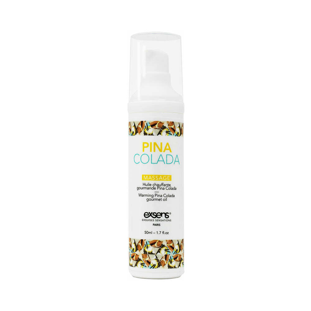 EXSENS WARMING MASSAGE OIL PINA COLADA 1.7 OZ.