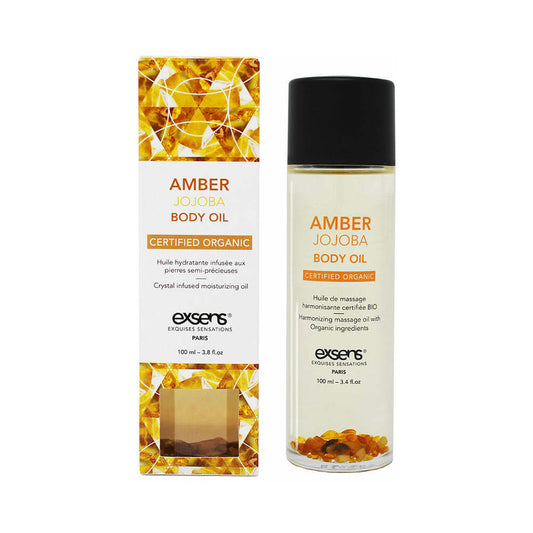 EXSENS - BODY OIL AMBER JOJOBA 3.4 OZ.