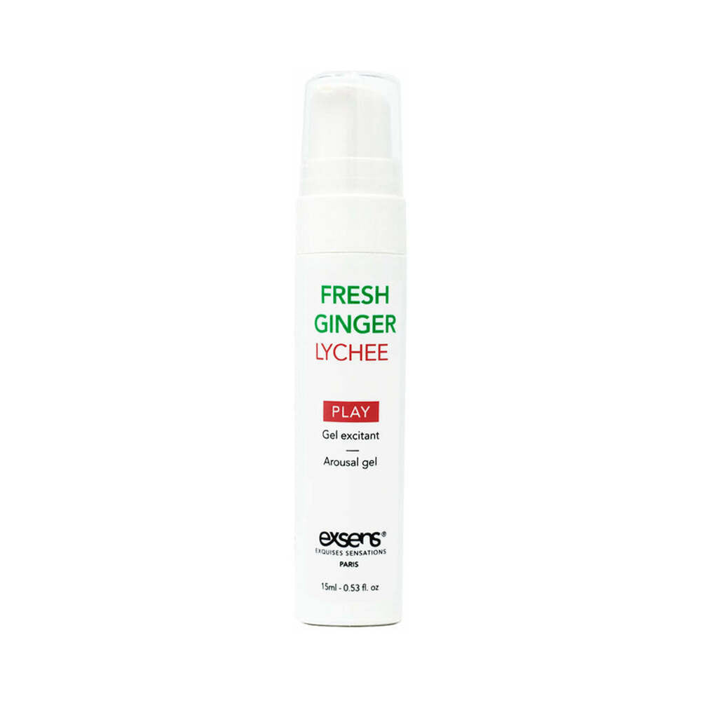 EXSENS AROUSAL GEL FRESH GINGER LYCHEE 0.5 OZ.