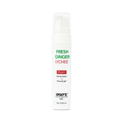 EXSENS AROUSAL GEL FRESH GINGER LYCHEE 0.5 OZ.