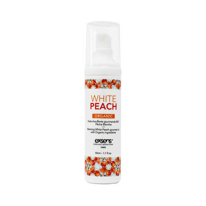 EXSENS WARMING MASSAGE OIL WHITE PEACH 1.7 OZ.