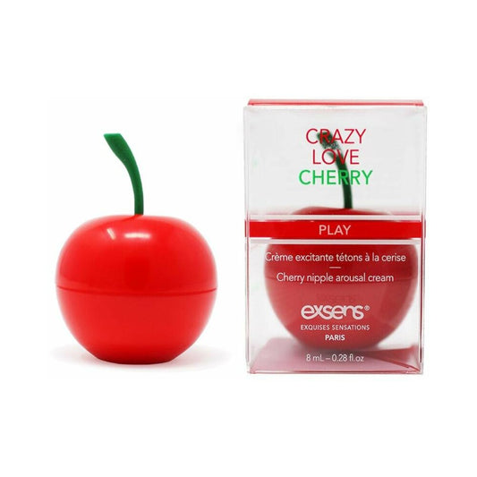 EXSENS - NIPPLE AROUSAL CREAM CRAZY LOVE CHERRY 0.3 OZ.