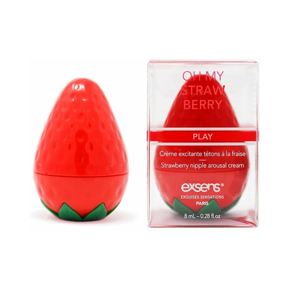 EXSENS - NIPPLE AROUSAL CREAM OH MY STRAWBERRY 0.3 OZ.