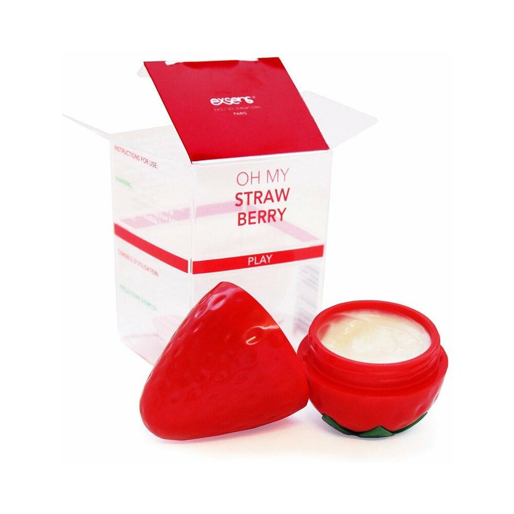 EXSENS - NIPPLE AROUSAL CREAM OH MY STRAWBERRY 0.3 OZ.
