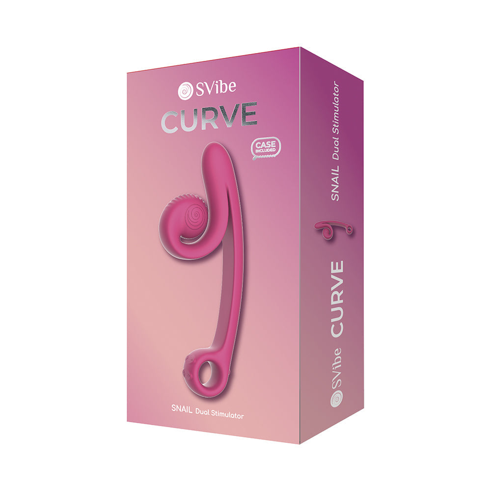 SNAIL VIBE - CURVE VIBRATOR PINK