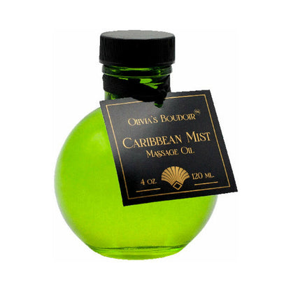 OLIVIA''S BOUDOIR - MASSAGE OIL CARIBBEAN MIST 4 OZ.