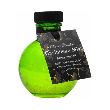 OLIVIA''S BOUDOIR - MASSAGE OIL CARIBBEAN MIST 4 OZ.
