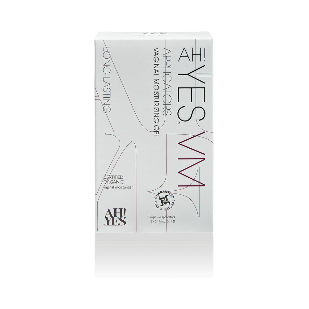 ¡AH! SÍ - VM APLICADOR DE GEL HIDRATANTE VAGINAL PAQUETE DE 6 X 0.17 OZ.