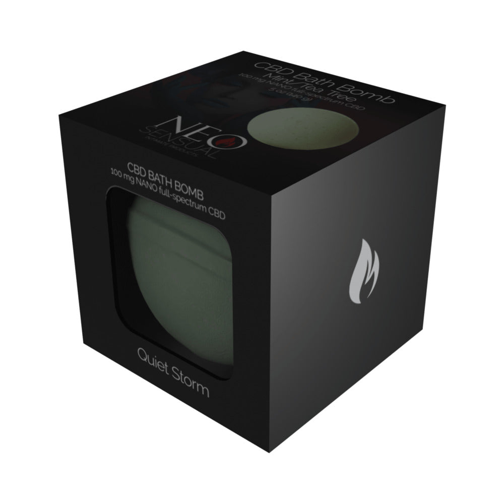 NEO SENSUAL CBD BATH BOMB QUIET STORM