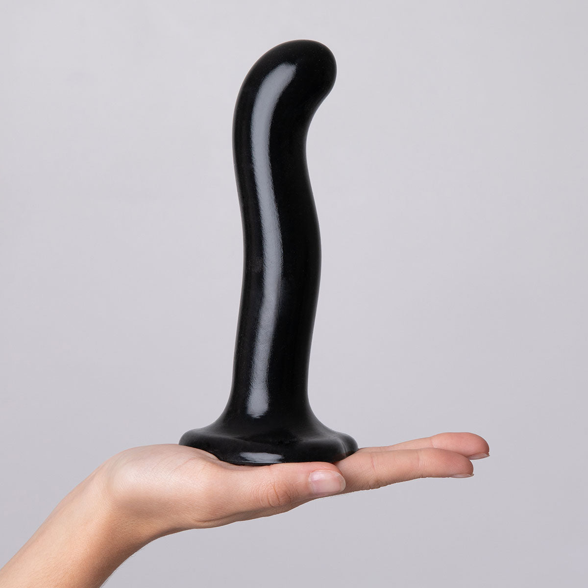 LOVELY PLANET - STRAP-ON-ME P&G-SPOT DILDO BLACK SMALL