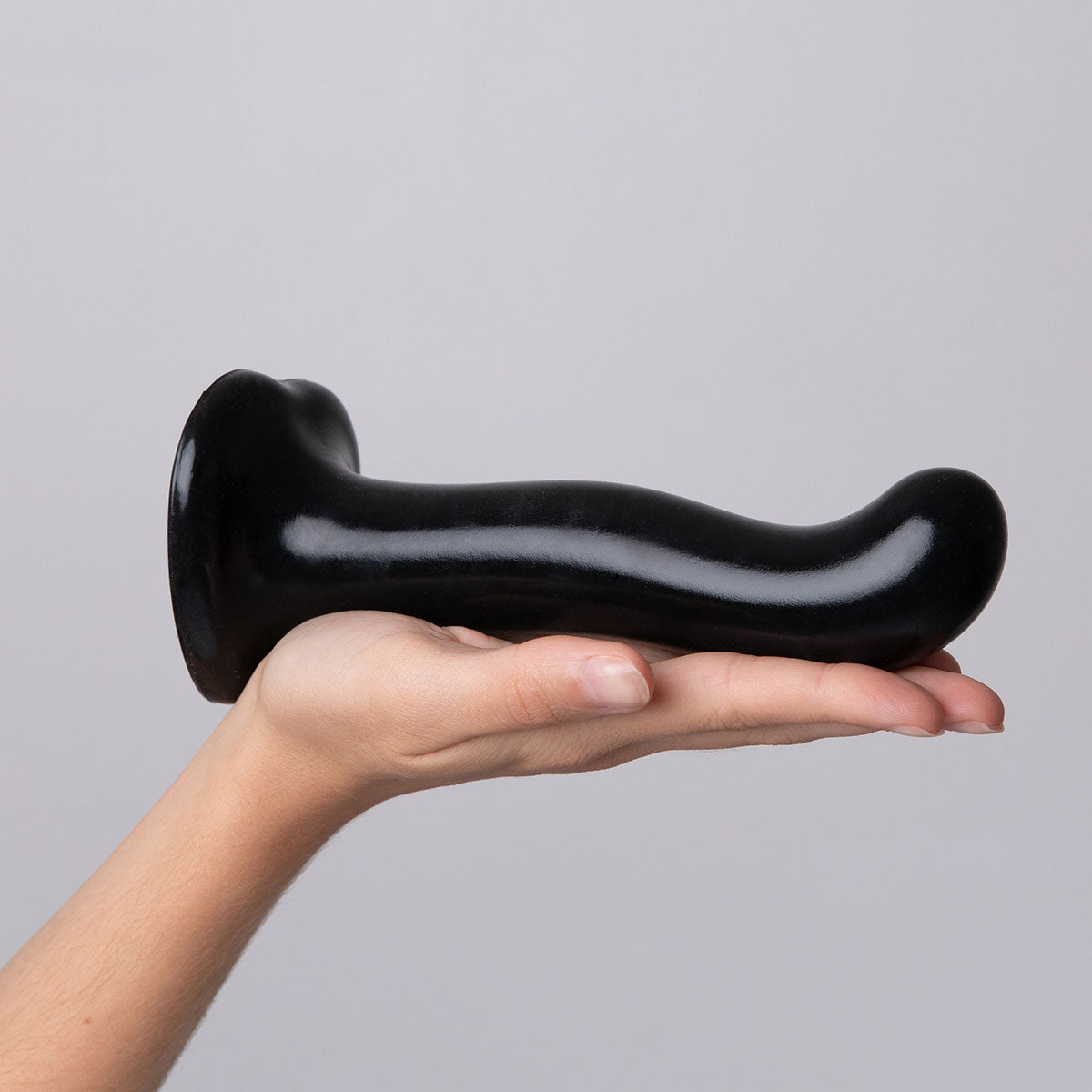 LOVELY PLANET - STRAP-ON-ME P&G-SPOT DILDO BLACK SMALL