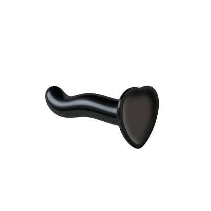 STRAP-ON-ME P&G-SPOT DILDO MEDIUM BLACK